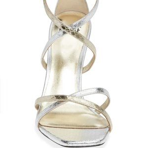 PAIGE - Vera Genuine Snakeskin Women's Sandal - Size 9.5